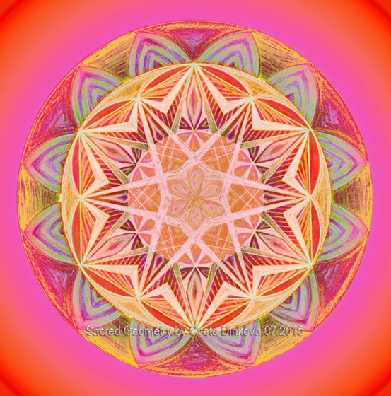 Drawings: 12 pointed star